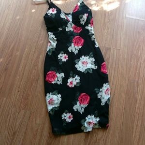 Floral Bodycon Dress